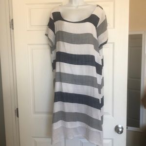 100% cotton linen dress! Made in Italy.